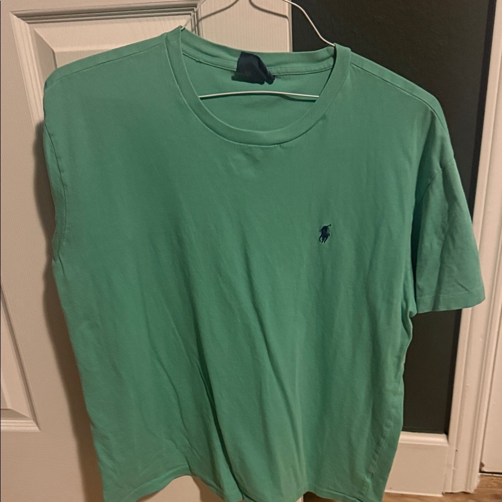 Polo by Ralph Lauren Men's Mint Green Tee